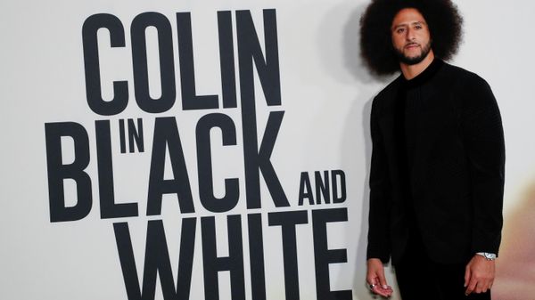 Colin Kaepernick attends a premiere for the miniseries Colin in Black & White at the Academy Museum of Motion Pictures in Los Angeles, California, U.S. - Sputnik International