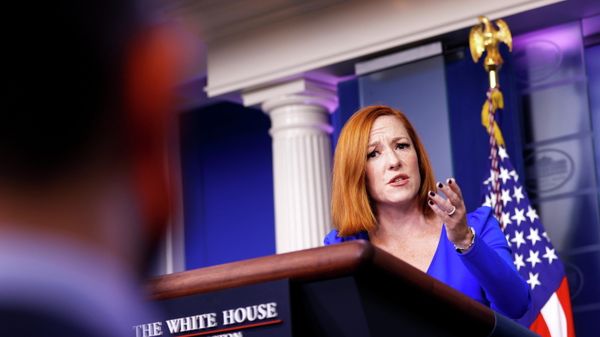 White House Press Secretary Jen Psaki holds the daily press briefing at the White House in Washington, U.S. October 27, 2021. - Sputnik International