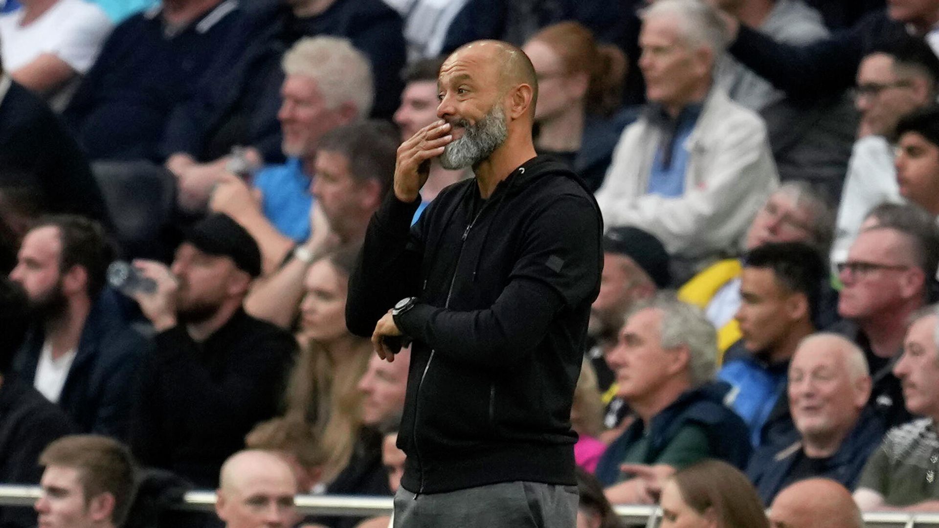 Tottenham manager Nuno Espirito Santo, who was sacked on 1 November 2021 Tottenham manager Nuno Espirito Santo, who was sacked on 1 November 2021 - Sputnik International, 1920, 01.11.2021