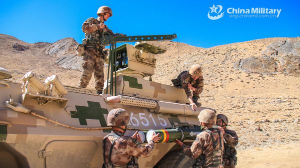 People's Liberation Army of China has carried out a day-and-night live-fire assessment in plateau area in mid October, 2021 People's Liberation Army of China has carried out a day-and-night live-fire assessment in plateau area in mid October, 2021 - Sputnik International