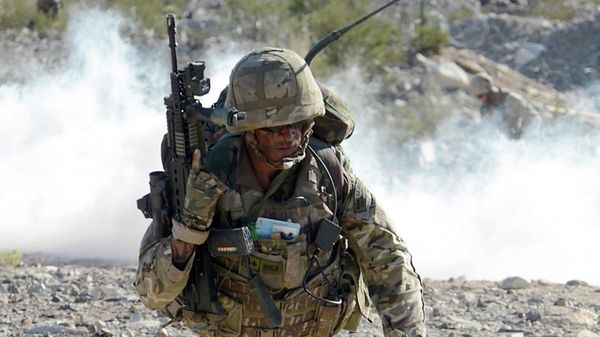 Royal Marine in the Mojave Desert (File) - Sputnik International