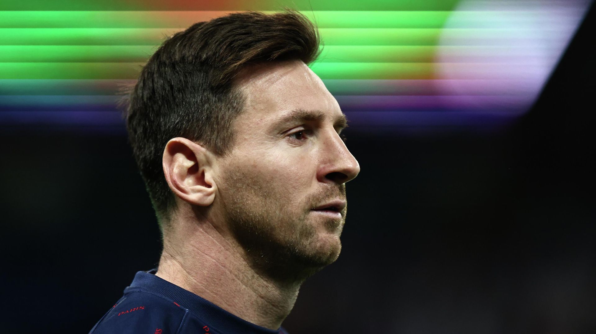 Soccer Football - Ligue 1 - Paris St Germain v Lille - Parc des Princes, Paris, France - October 29, 2021 Paris St Germain's Lionel Messi during the warm up REUTERS/Sarah Meyssonnier Soccer Football - Ligue 1 - Paris St Germain v Lille - Parc des Princes, Paris, France - October 29, 2021 Paris St Germain's Lionel Messi during the warm up REUTERS/Sarah Meyssonnier - Sputnik International, 1920, 12.11.2021