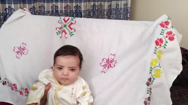 Sohail Ahmadi, around two-months-old, is seen in this handout picture taken August 2021 in Kabul, Afghanistan. Sohail's parents Mirza Ali and his wife Suraya handed him over the fence to a U.S. soldier on August 19, 2021 in the chaos following the U.S. troop withdrawal and hasty evacuation at the Kabul Airport. But by the time the family got to the other side of the fence, the baby was no where to be found. - Sputnik International