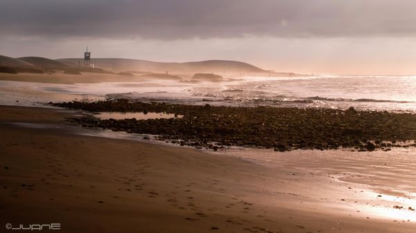 Maspalomas. Amanecer en la playa. - Sputnik International