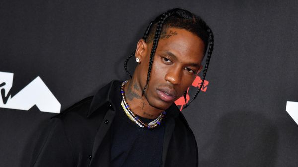 US rapper Travis Scott arrives for the 2021 MTV Video Music Awards at Barclays Center in Brooklyn, New York, September 12, 2021. - Sputnik International