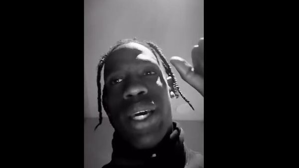 A screenshot from Travis Scott's apology for the tragic events at Astroworld festival in Houston posted on Instagram stories - Sputnik International