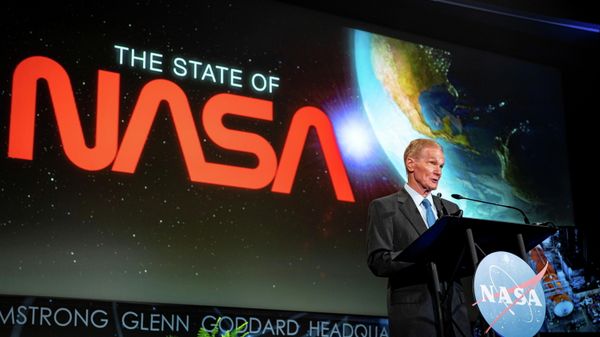 NASA Administrator Bill Nelson speaks during a State of NASA address, as he announces the new DAVINCI+ and VERITAS space missions to study Venus, at NASA headquarters in Washington, U.S., June 2, 2021. - Sputnik International
