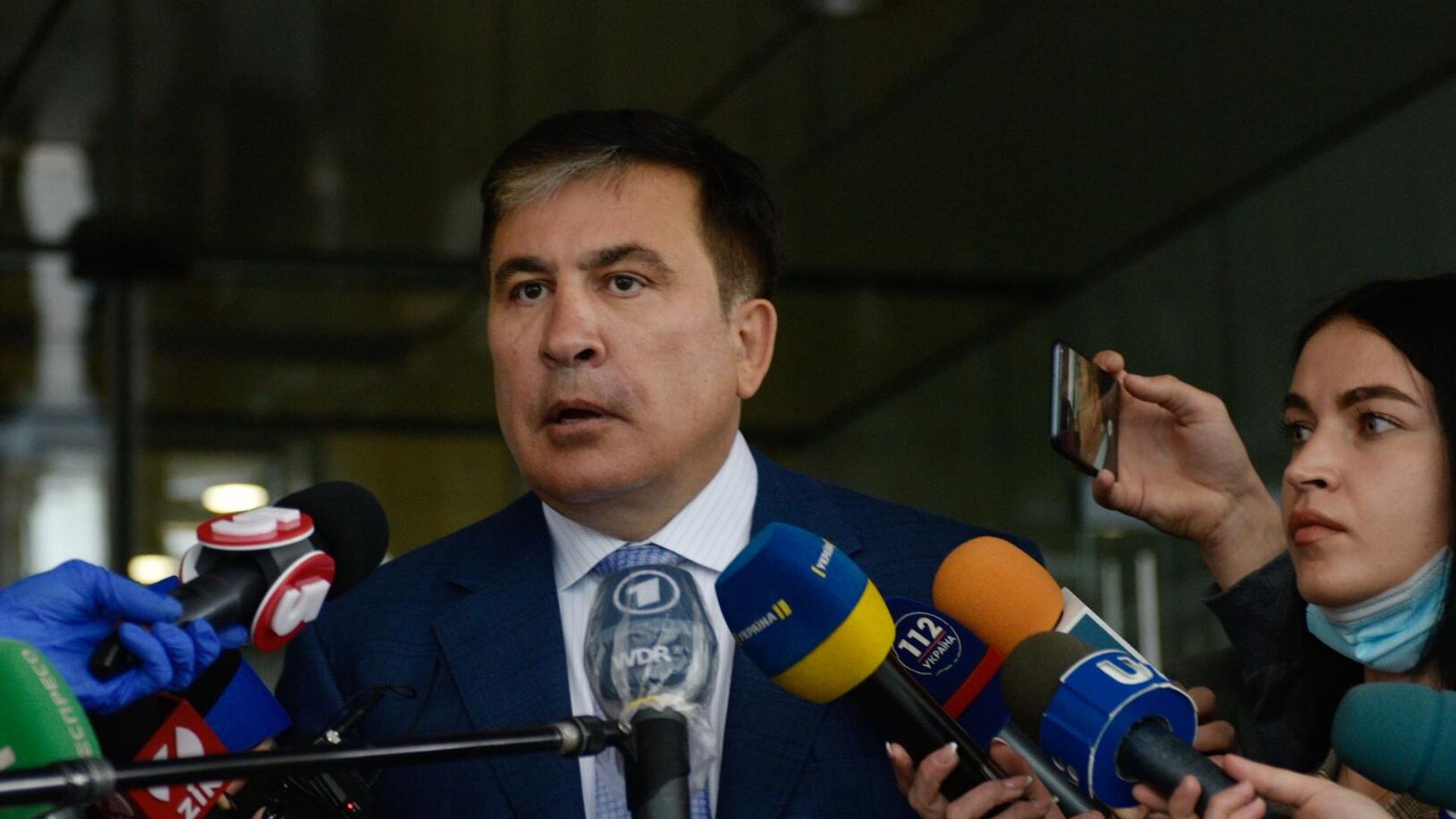 Former Georgian President Mikheil Saakashvili - Sputnik International, 1920, 15.12.2022