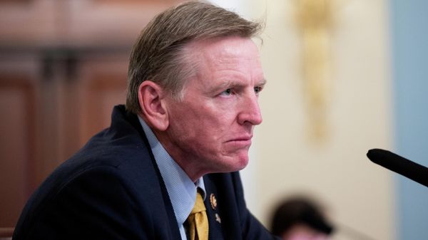 Rep. Paul Gosar (R-AZ) questions United States Park Police acting Chief Gregory T. Monahan, during a U.S. House Natural Resources Committee hearing on The U.S. Park Police Attack on Peaceful Protesters at Lafayette Square, on Capitol Hill in Washington, U.S., July 28, 2020 - Sputnik International