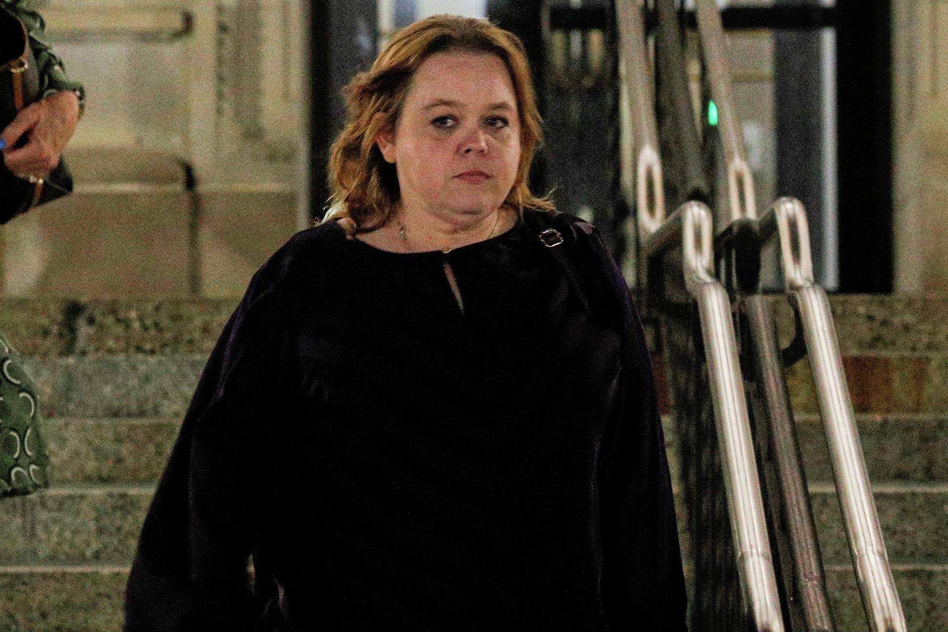 Wendy Rittenhouse, mother of Kyle Rittenhouse exits The Kenosha County Courthouse, after attending jury selection in the Kyle Rittenhouse trial, in Kenosha, Wisconsin, U.S., November 1, 2021 - Sputnik International, 1920, 12.11.2021