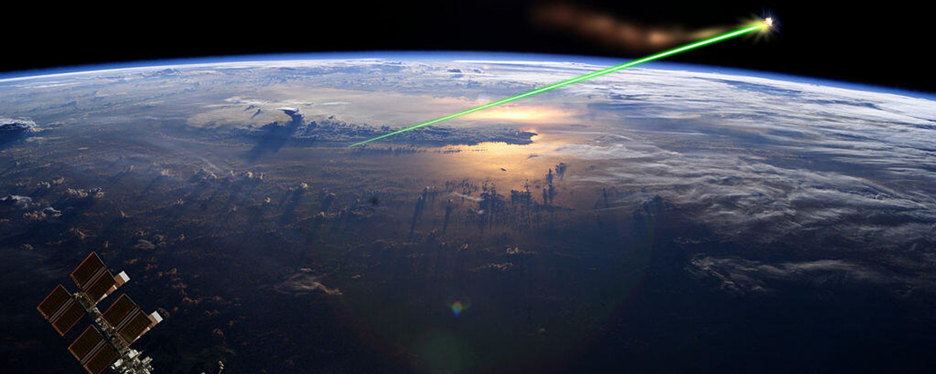 Artistic interpretation of the Laser broom - Sputnik International, 1920, 16.11.2021
