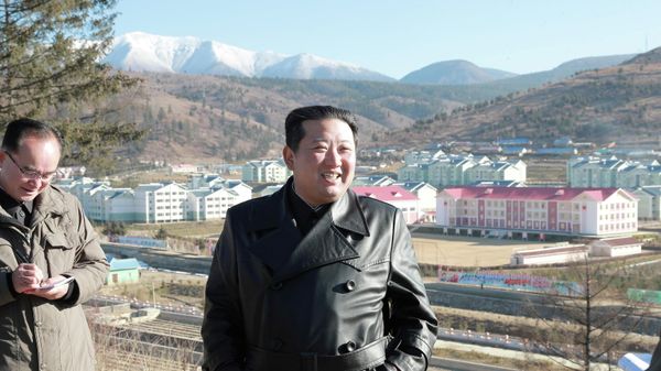 North Korean leader Kim Jong Un visits Samjiyon City, North Korea in this undated photo released on November 16, 2021 by North Korea's Korean Central News Agency (KCNA). - Sputnik International