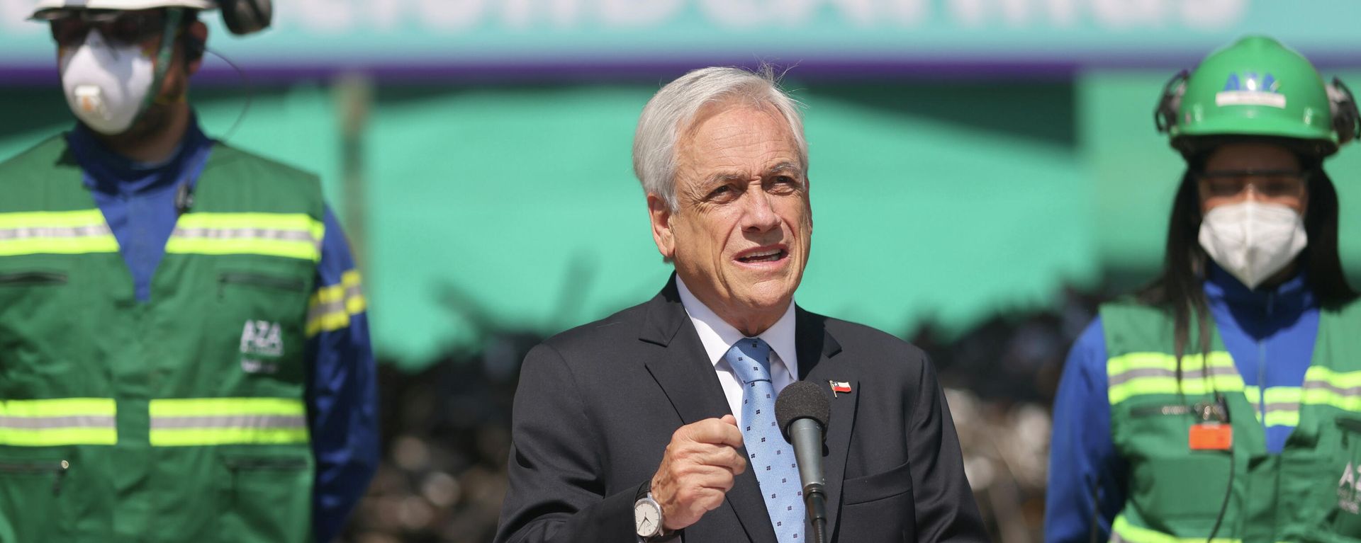Chilean President Sebastian Pinera delivers a speech during an official ceremony in Santiago, Chile, November 11, 2021. Chilean President Sebastian Pinera delivers a speech during an official ceremony in Santiago, Chile, November 11, 2021. - Sputnik International, 1920, 16.11.2021