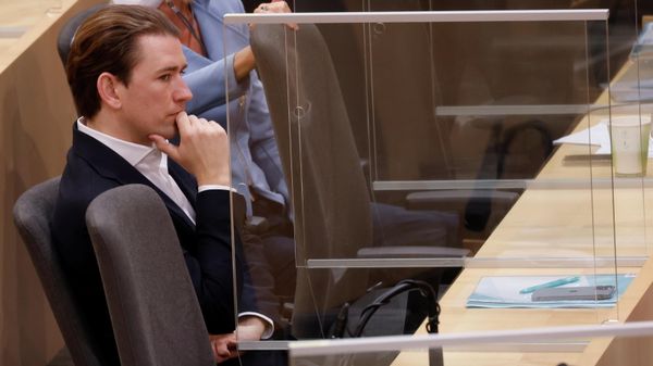Austria's former Chancellor Sebastian Kurz attends a session of the parliament in Vienna, Austria  - Sputnik International