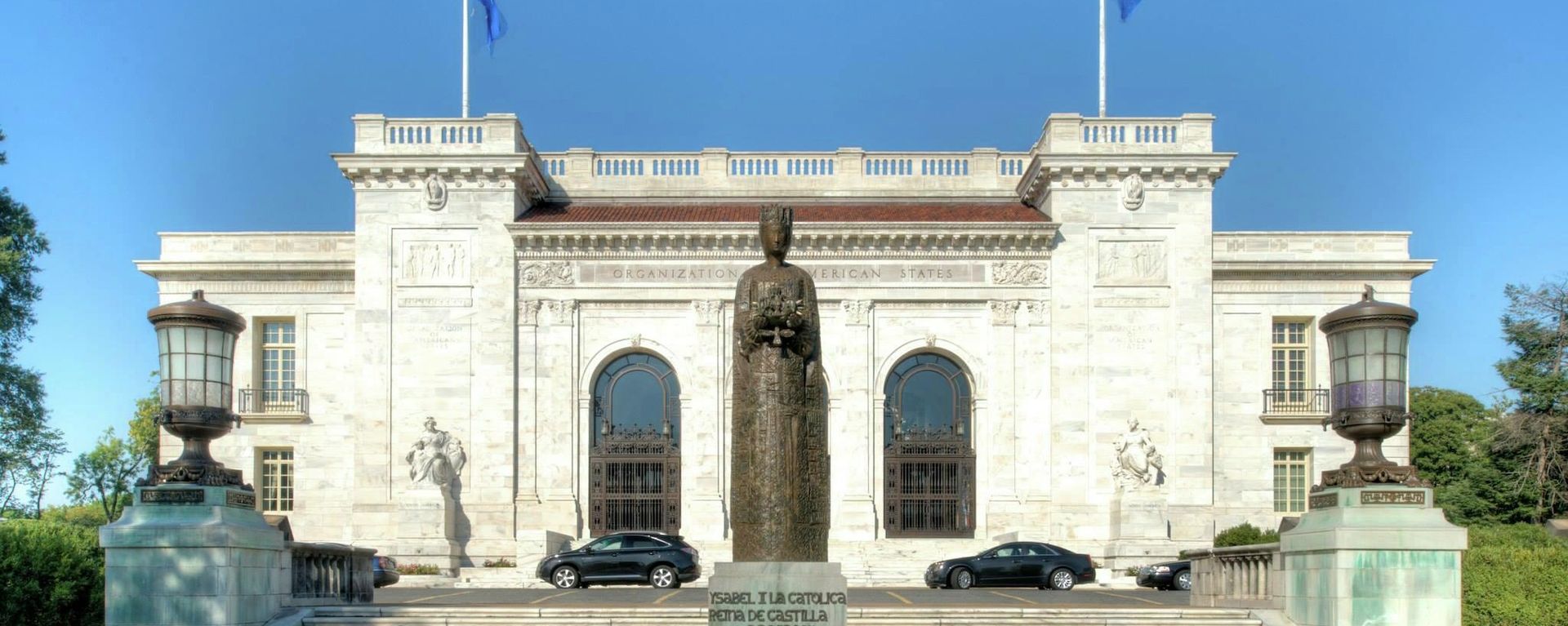 The Pan American Union Building, the headquarters for the Organization of American States (OAS), in Washington, DC. The Pan American Union Building, the headquarters for the Organization of American States (OAS), in Washington, DC. - Sputnik International, 1920, 31.07.2024