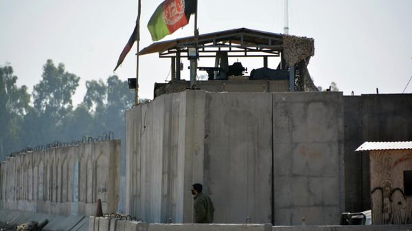An Afghan security personnel stand guard in the checkpoint of airport after a suicide attack in Jalalabad province, east of Kabul, Afghanistan, Wednesday, March 6, 2019. Militants in Afghanistan set off a suicide blast on Wednesday morning and stormed a construction company near the airport in Jalalabad, the capital of eastern Nangarhar province, officials said. - Sputnik International