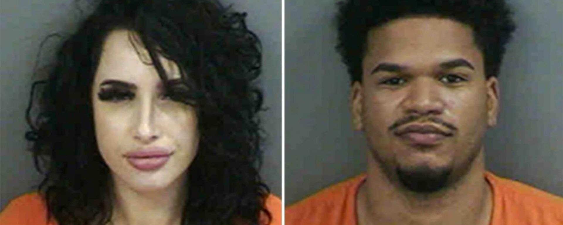 Summer Watkins (left) allegedly performed oral sex on Yordan Noa in the backseat of a police car - Sputnik International, 1920, 24.11.2021