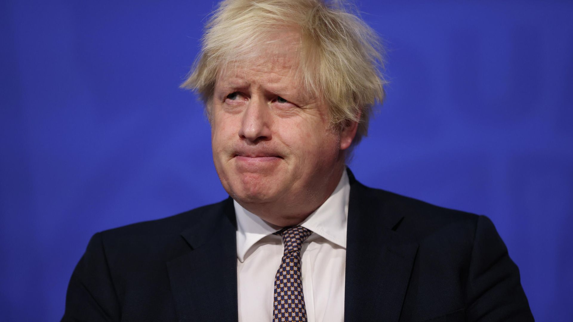 Britain's PM Johnson holds press conference on new coronavirus variant, in London Britain's PM Johnson holds press conference on new coronavirus variant, in London - Sputnik International, 1920, 02.12.2021