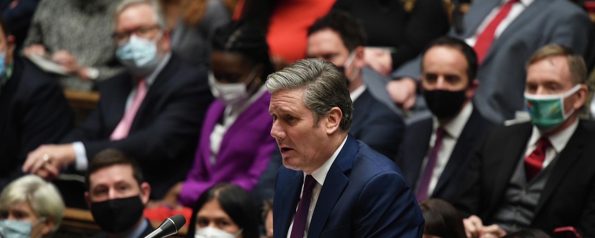 Prime Minister's Questions session in London - Sputnik International, 1920, 29.11.2021