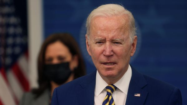 U.S. President Joe Biden speaks before signing four bills from the South Court Auditorium at the White House, in Washington, U.S., November 30, 2021 - Sputnik International