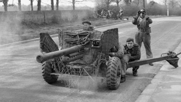 6 Pounder AT gun in ww2 - Sputnik International
