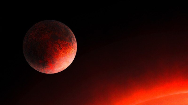 During the day, the exoplanet GJ 367b (shown here in an artist’s rendering) is so hot, the iron it holds could almost begin to melt - Sputnik International