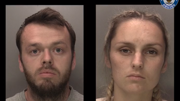 A mugshot of Arthur Labinjo-Hughes' father Thomas Hughes and stepmother Emma Tustin, who were convicted of his killing - Sputnik International