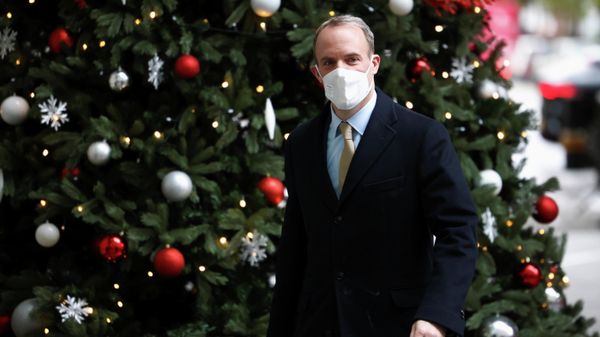 Britain's Justice Secretary Raab arrives at the BBC in London - Sputnik International
