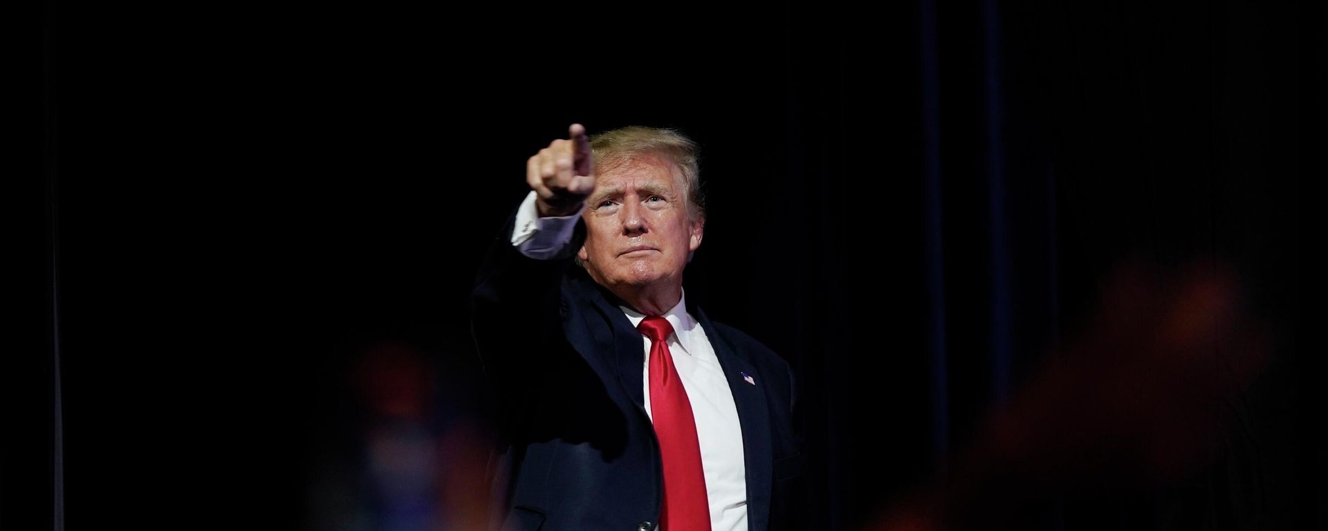 FILE - In this July 24, 2021, file photo, former President Donald Trump points to supporters after speaking at a Turning Point Action gathering, in Phoenix FILE - In this July 24, 2021, file photo, former President Donald Trump points to supporters after speaking at a Turning Point Action gathering, in Phoenix - Sputnik International, 1920, 20.01.2022