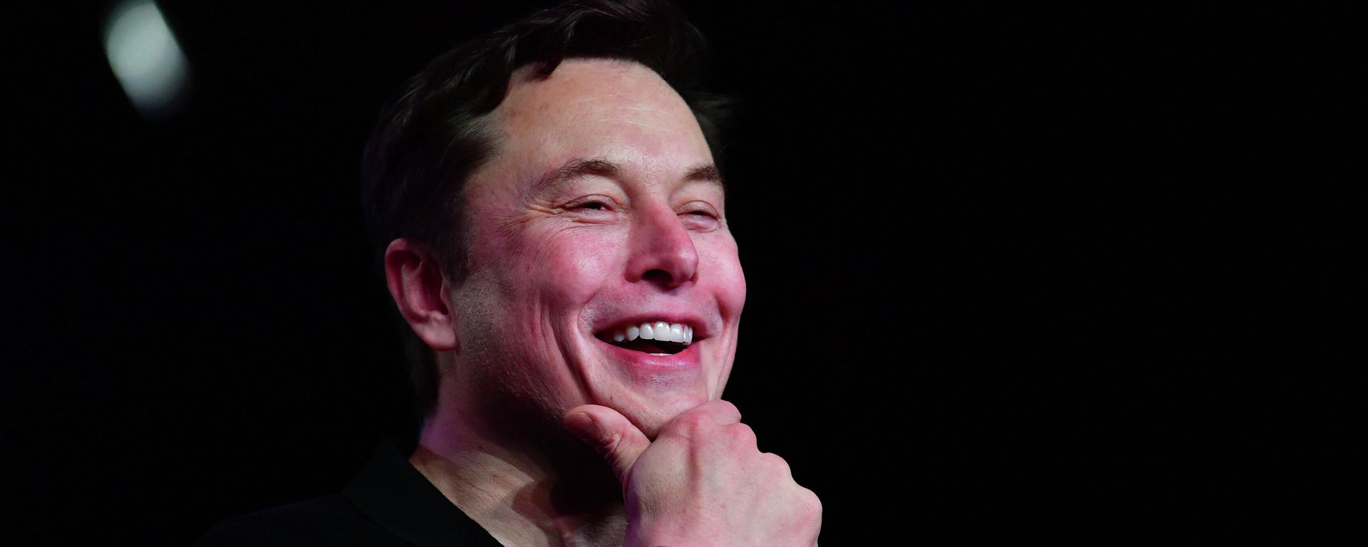 In this file photo taken on March 14, 2019 Tesla CEO Elon Musk reacts during the unveiling of the new Tesla Model Y in Hawthorne, California. In this file photo taken on March 14, 2019 Tesla CEO Elon Musk reacts during the unveiling of the new Tesla Model Y in Hawthorne, California. - Sputnik International, 1920, 06.12.2021