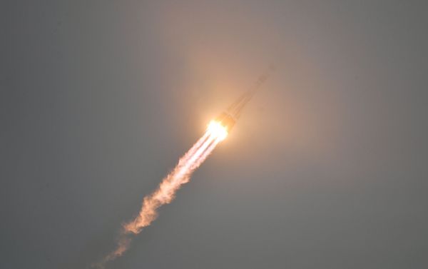 The launch of a Soyuz-2.1a rocket with a Soyuz MS-20 spacecraft - Sputnik International