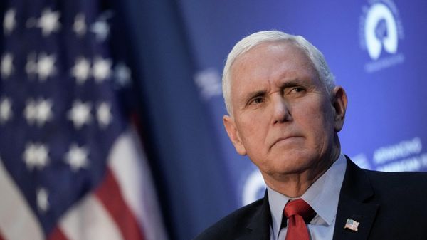  Former U.S. Vice President Mike Pence speaks at the National Press Club on November 30, 2021 in Washington, DC.  - Sputnik International