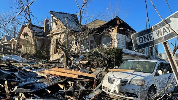 Aftermath of powerful tornadoes that hit Kentucky, US Aftermath of powerful tornadoes that hit Kentucky, US - Sputnik International
