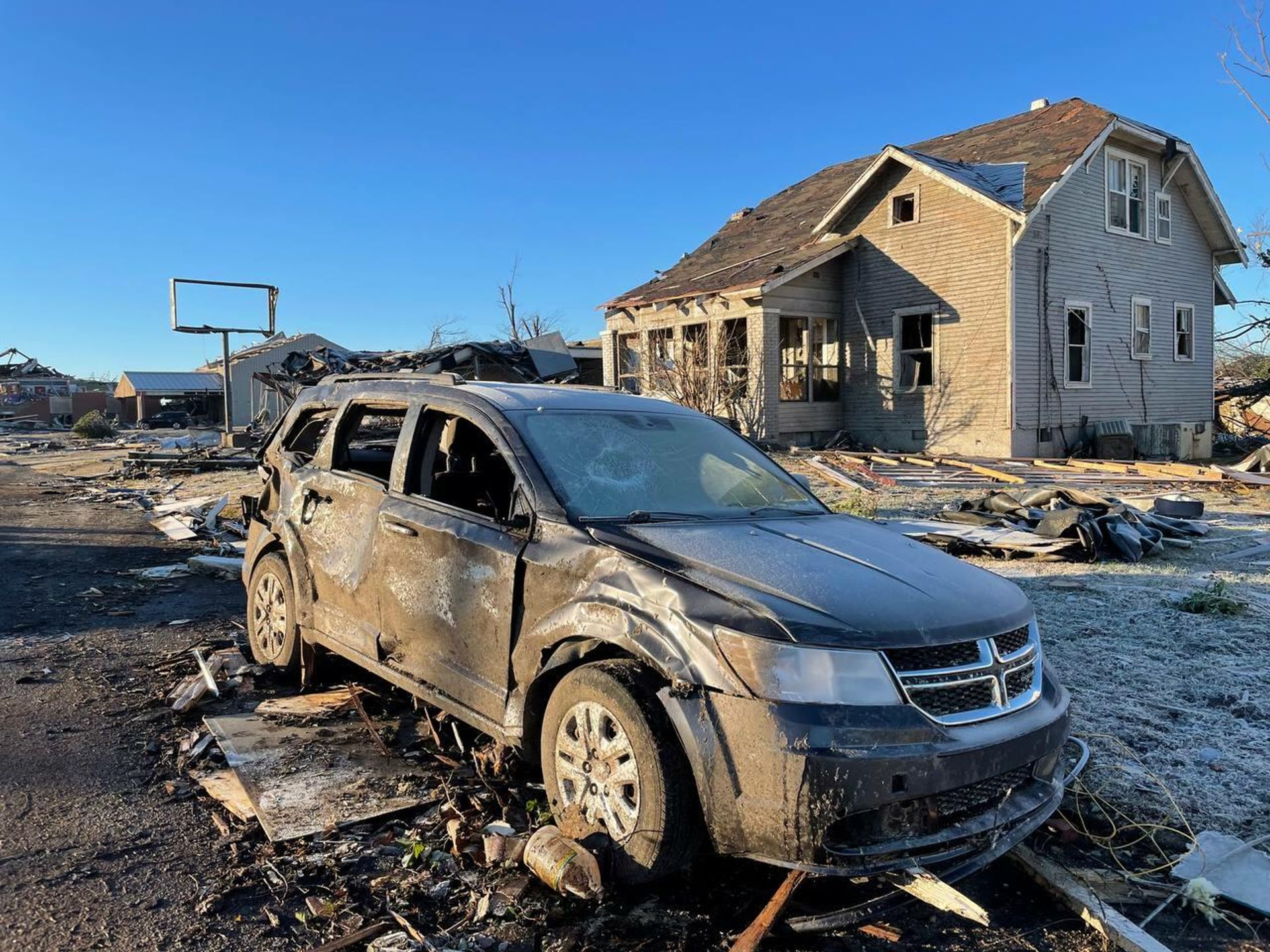 Aftermath of powerful tornadoes that hit Kentucky, US Aftermath of powerful tornadoes that hit Kentucky, US - Sputnik International, 1920, 12.12.2021