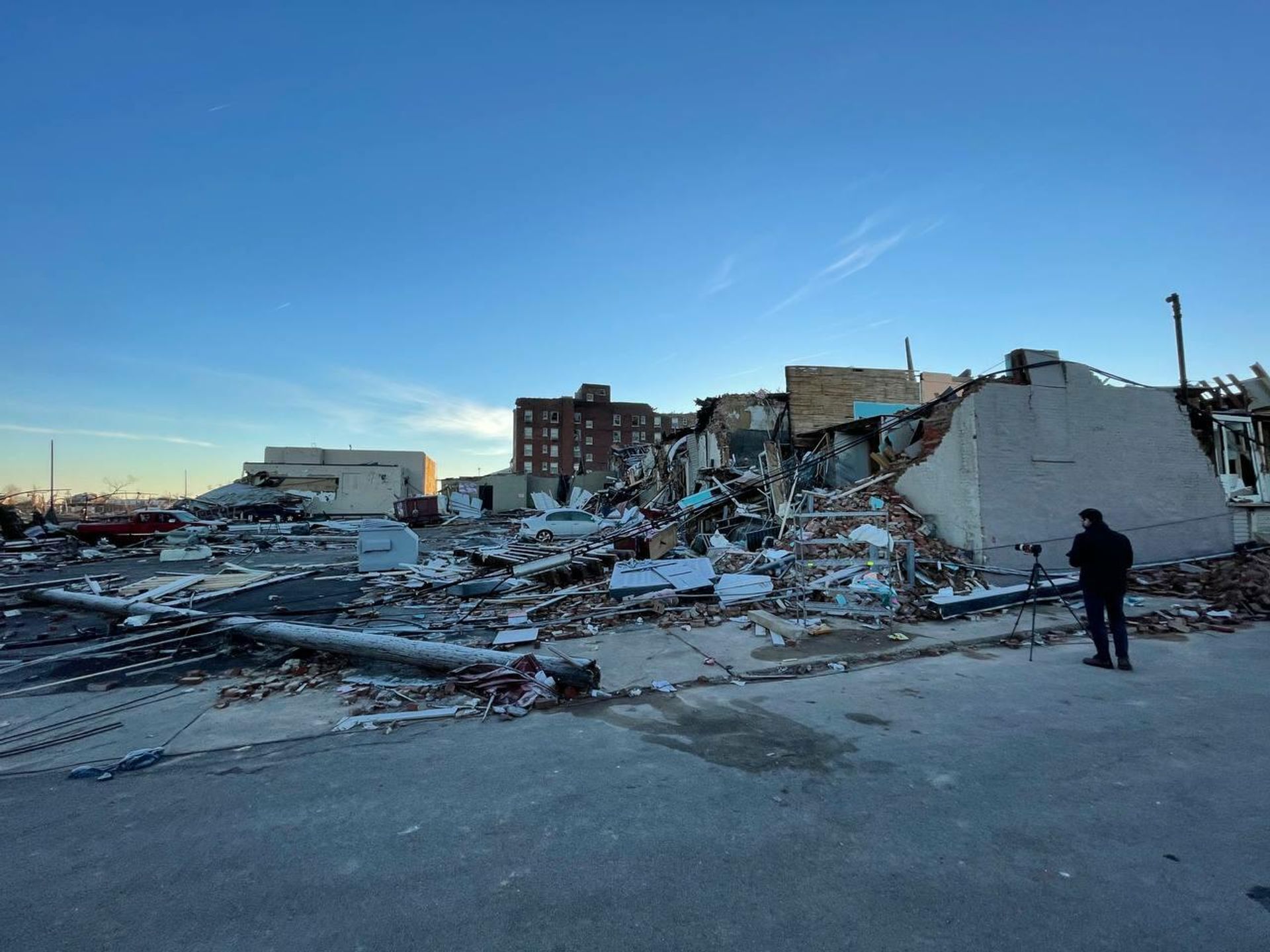 Aftermath of powerful tornadoes that hit Kentucky, US Aftermath of powerful tornadoes that hit Kentucky, US - Sputnik International, 1920, 12.12.2021