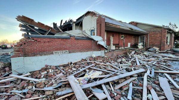 Aftermath of powerful tornadoes that hit Kentucky, US - Sputnik International