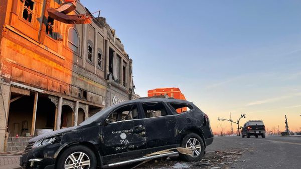 Aftermath of powerful tornadoes that hit Kentucky, US - Sputnik International
