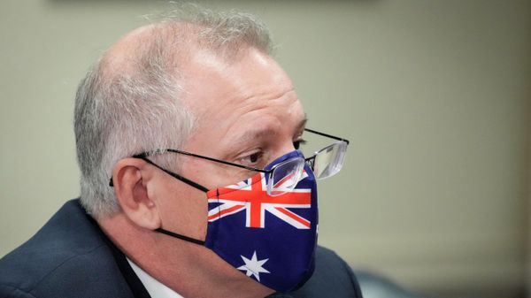ARLINGTON, VA - SEPTEMBER 22: Prime Minister of Australia Scott Morrison speaks during a meeting with U.S. Secretary of Defense Lloyd Austin at the Pentagon on September 22, 2021 in Arlington, Virginia.  - Sputnik International