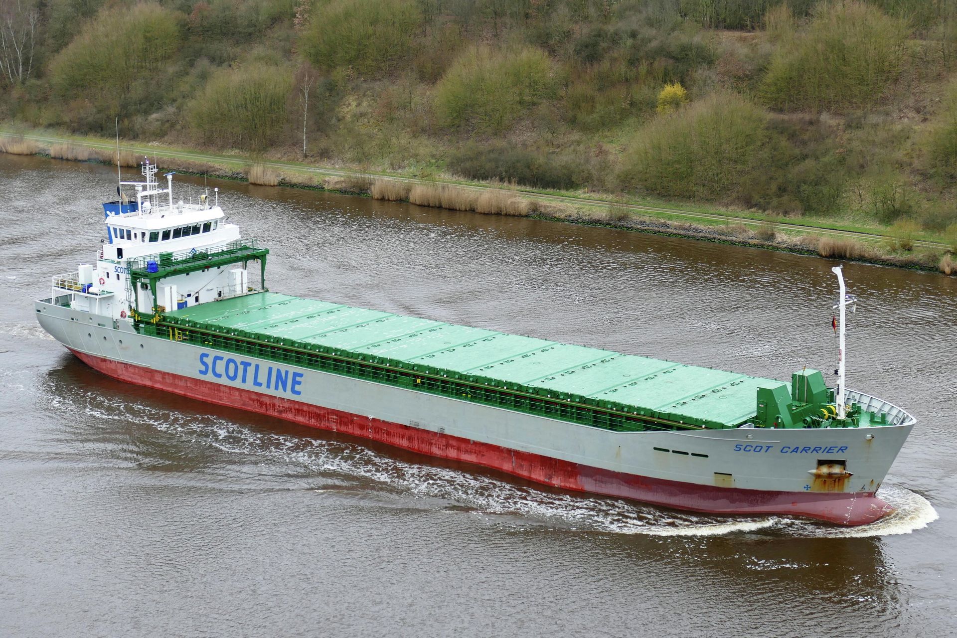 British cargo ship Scot Carrier is pictured in Kiel, Germany April 4, 2021. Picture taken April 4, 2021 - Sputnik International, 1920, 14.12.2021