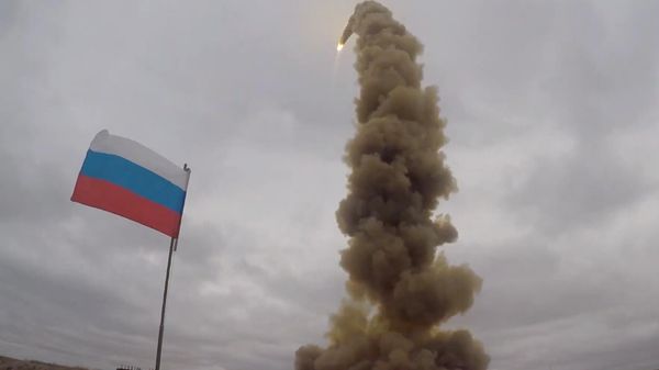 Launch of a new anti-missile missile defence system at the Sary-Shagan training ground Launch of a new anti-missile missile defence system at the Sary-Shagan training ground - Sputnik International