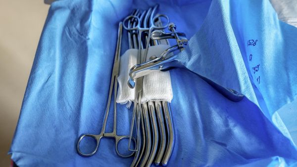 Medical instruments are prepped prior to a surgical abortion at Trust Women clinic in Oklahoma City, U.S., December 6, 2021. Picture taken December 6, 2021. - Sputnik International