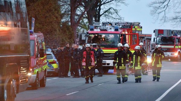 Police officers and firefighters. Germany (File) - Sputnik International