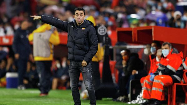 Soccer Football - LaLiga - Sevilla v FC Barcelona - Ramon Sanchez Pizjuan, Seville, Spain - December 21, 2021 FC Barcelona coach Xavi  - Sputnik International