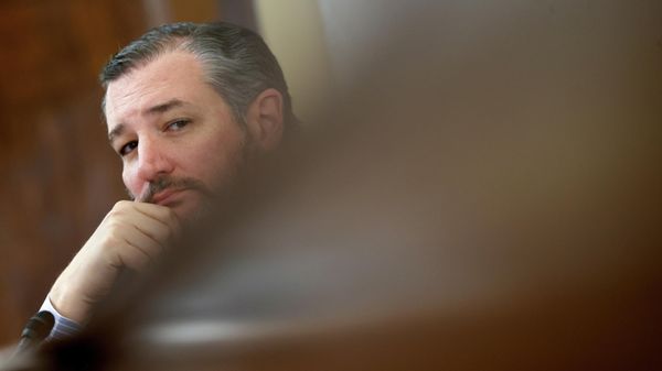 U.S. Senator Ted Cruz (R-TX) listens to testimony by U.S. Capitol Police Inspector General Michael Bolton during a Senate Rules And Administration Committee hearing on oversight of the Capitol Police in the wake of the January 6th attack, on Capitol Hill in Washington, U.S. December 7, 2021 - Sputnik International