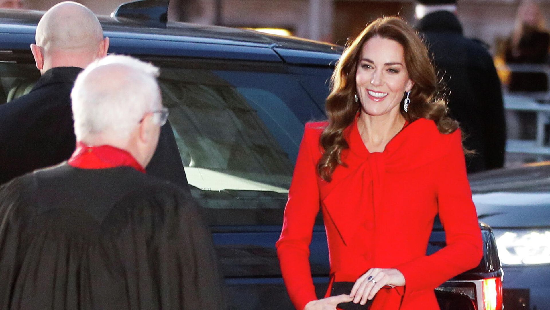 Catherine, Duchess of Cambridge, arrives at the Together at Christmas community carol service held at Westminster Abbey in London, Britain, December 8, 2021. Catherine, Duchess of Cambridge, arrives at the Together at Christmas community carol service held at Westminster Abbey in London, Britain, December 8, 2021. - Sputnik International, 1920, 25.12.2021