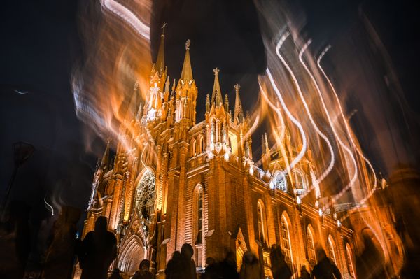 The Roman-Catholic Cathedral of the Immaculate Conception of the Holy Virgin Mary in Moscow. The Roman-Catholic Cathedral of the Immaculate Conception of the Holy Virgin Mary in Moscow. - Sputnik International