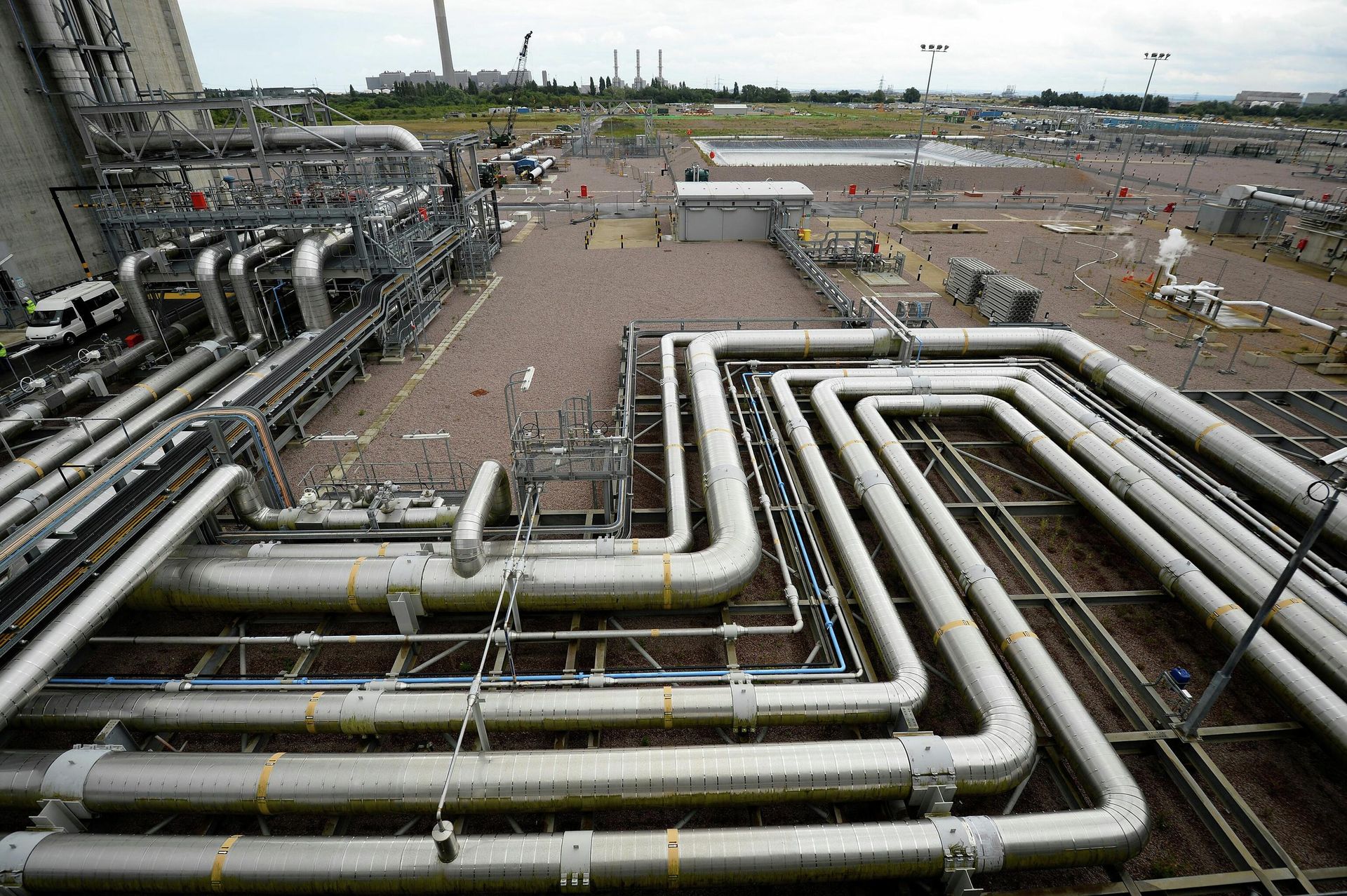FILE PHOTO: National Grid's liquified natural gas (LNG) plant is seen at the Isle of Grain in southern England August 16, 2013 - Sputnik International, 1920, 27.12.2021