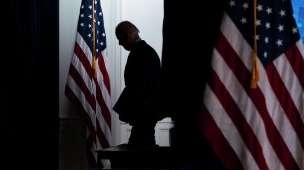 President Joe Biden walks away after speaking about COVID-19 vaccinations at the White House, Wednesday, April 21, 2021, in Washington - Sputnik International