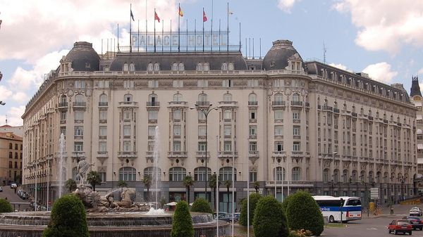 View of the Palace Hotel in Madrid (Spain) View of the Palace Hotel in Madrid (Spain) - Sputnik International