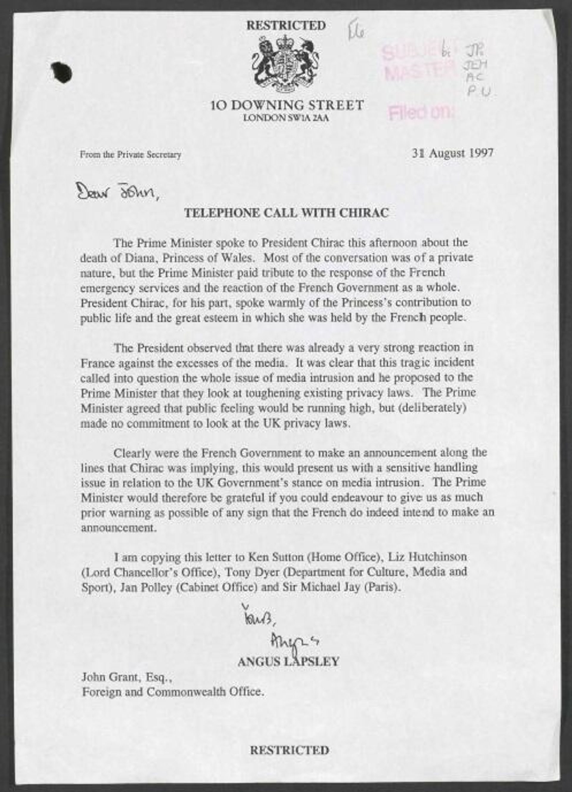 Blair call with Chirac re privacy laws   - Sputnik International, 1920, 29.12.2021